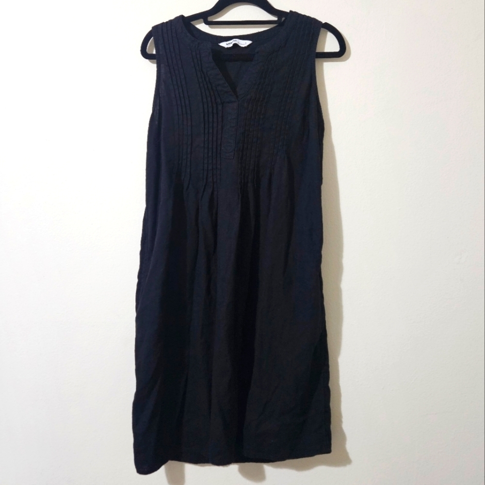 Sonoma Pintuck Splitneck Dress